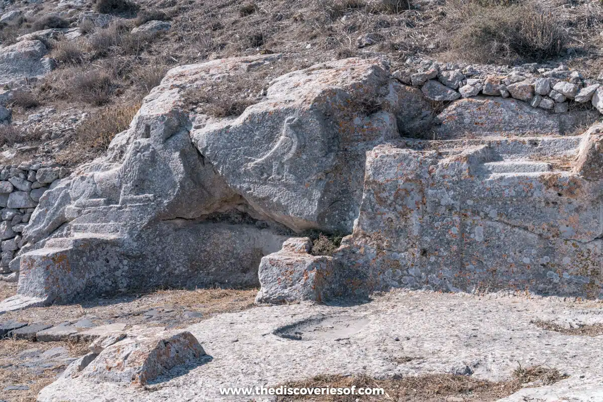 Egyptian style carvings