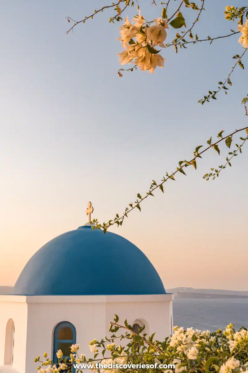 Zoomed out view of the church