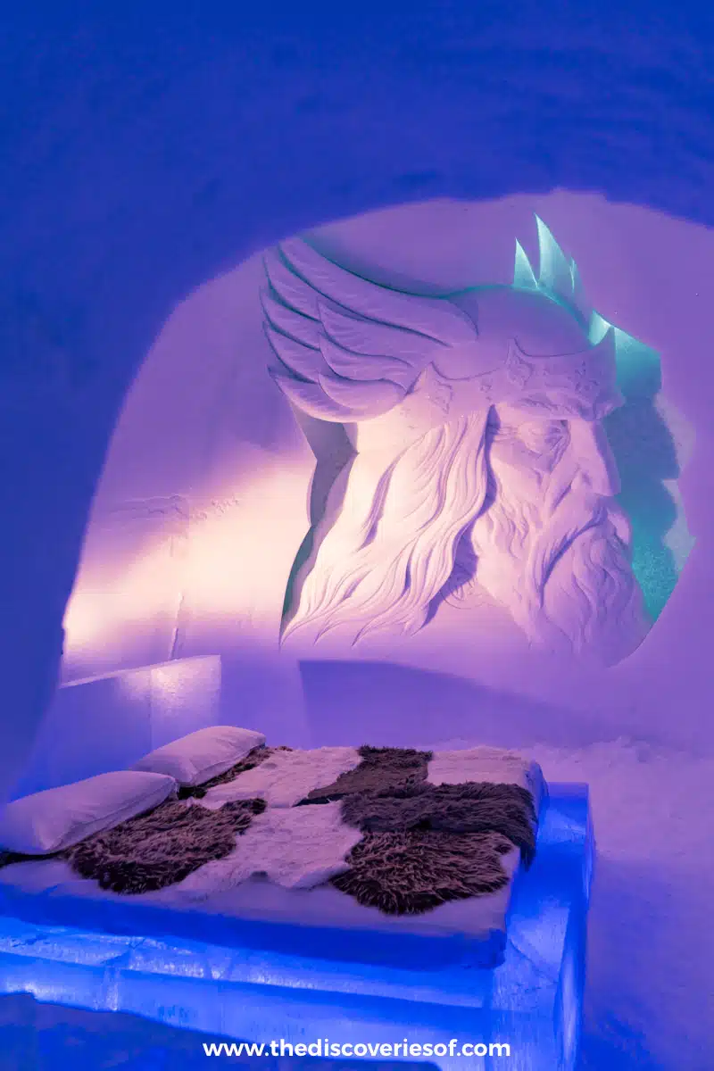 Inside the Tromso Ice Domes