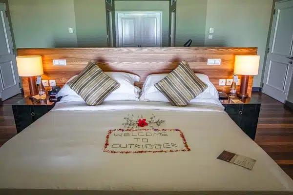 Mauritius is the ultimate luxury travel destination. An island in the middle of the Indian Ocean - it's perfect for honeymoon or luxury hotel escapes. Check out my review of the Outrigger Mauritius Beach Resort #travel #luxury #honeymoon