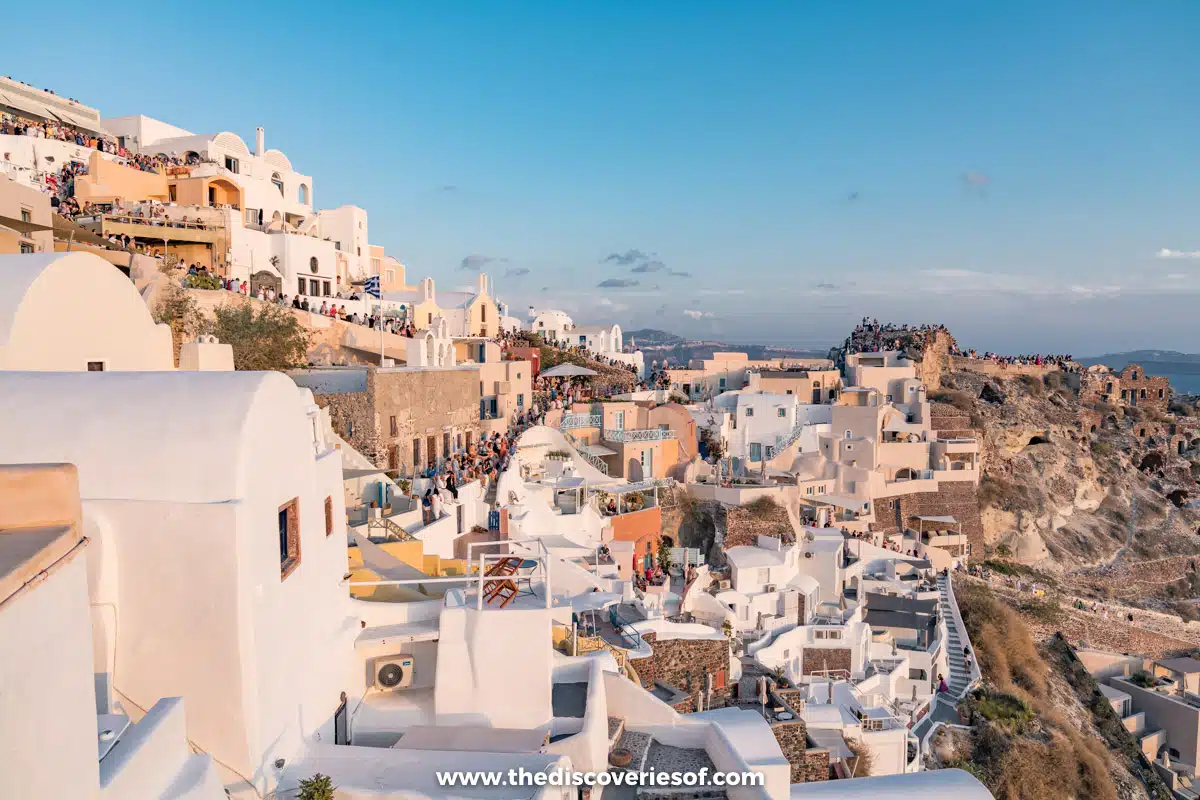 Sunset in Oia