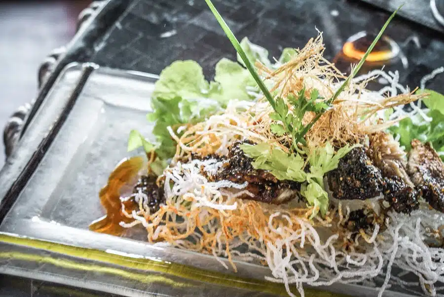 Deep fried Thai fish