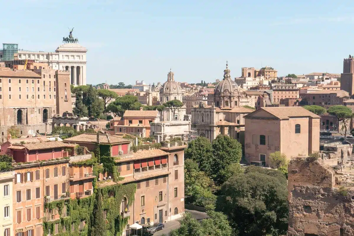 Views from Palatine Hill