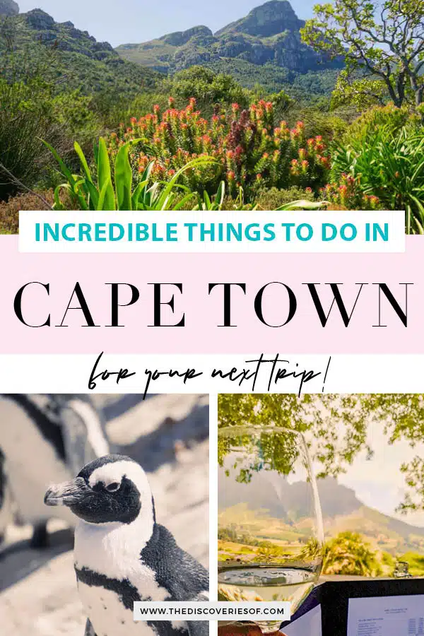 Cape Town Things to do